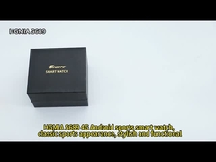 HGMIA S689 심 카드 4G 스마트 워치 글로벌 버전 1.508인치 AMOLED 화면 HD 듀얼 카메라 비디오 통화