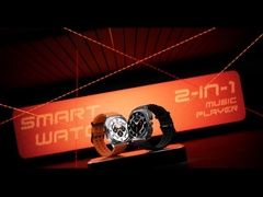 스마트 워치 GT98 TWS 2인1 헤드셋 BT 통화 심박수 혈압 건강 모니터링 헤드폰 Pl