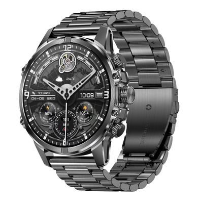 CF53 야외 남성 스마트 시계 손전등 1.75인치 심박수 600mAh 배터리